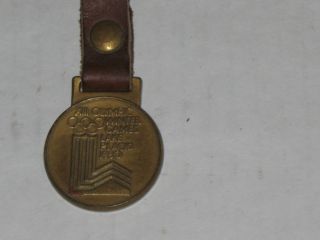 Vintage Watch Fob XIII Olympic Winter Games Lake Placid 1980