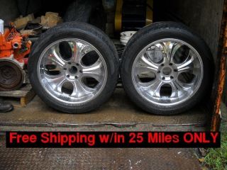  Chrome Rims fit 6 Lug GM Chevy truck SUV w Toyo Proxes S T 305 40R22