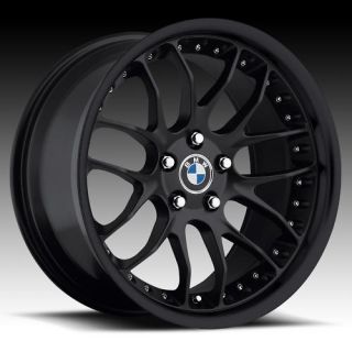 18 MRR Black GT7 Rims Wheels BMW 325 328 330 335 Z3 Z4