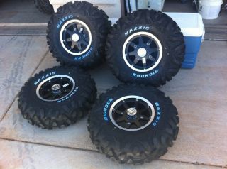 Mile Stock Crusher Wheels Bighorn Tires RZR S RZR 4 XP 900 Ranger