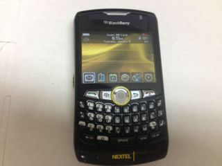 Nextel Blackberry Curve 8350i GPS PDA 8350 I Bluetooth Cell Phone