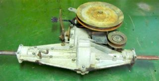 TRANSMISSION from a JOHN DEERE SX75 OR RX75 RIDING LAWN MOWER. THE