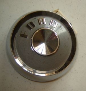 1956 Ford Orig Horn Button Nice Chrome Paint 57 58 Sale Price
