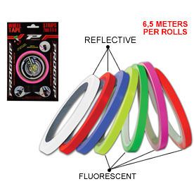 Wheel Detailing Tape PROGRIP Rim Sportbike Reflective Neon