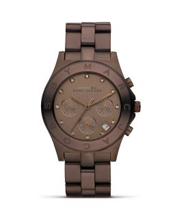 MARC BY MARC JACOBS Womens Round Brown Watch, 40mm
