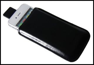 Leder Handytasche Handy Etui Tasche für HTC Wildfire S