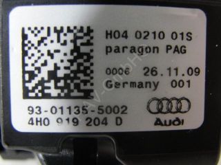 Audi A8 4H Zeituhr Analoguhr Uhr Mitte 4H0919204D (66)