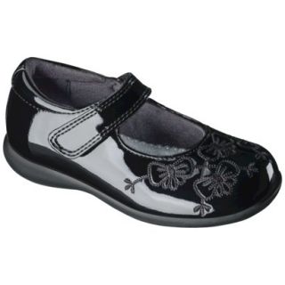 Toddler Girls Rachel Shoes Shana Patent Mary Jane Shoe   Black 12
