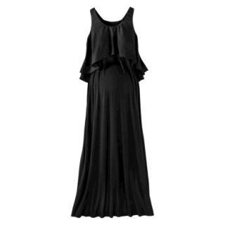 Liz Lange for Target Maternity Sleeveless Maxi Dress   Black XL