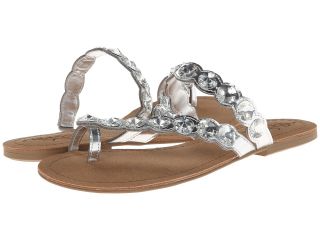 Kenneth Cole Unlisted Coin Charm Womens Sandals (Silver)