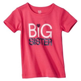JUST ONE YOU Made by Carters Infant Toddler Girls Big Sister Tee   Pink 2T