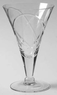 Cambridge Wedding Rings (Stem 7966) Juice Glass   Stem 7966, Cut