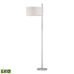 Dimond Lighting DMD D2473 LED Attwood Floor Lamp with Off Centre Shade LED