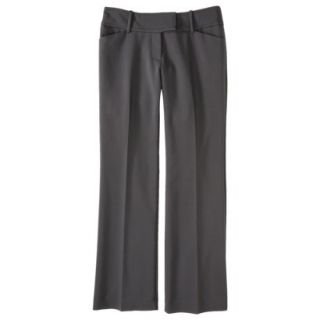 Mossimo Womens Refined Flare Pant (Modern Fit)   Gray 4 Short