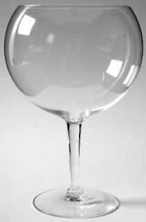 Judel Designer Series Clear Balloon Wine   Clear,Undecorated,Smooth Stem,No Trim