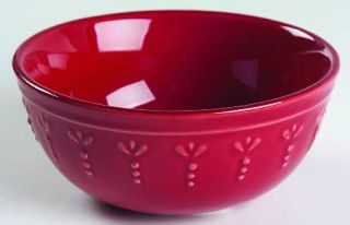 Signature Now And Then Poppy 6 All Purpose (Cereal) Bowl, Fine China Dinnerware