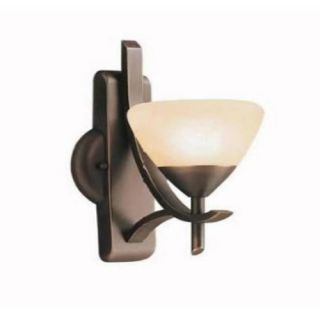Kichler 6079OZ Soft Contemporary/Casual Lifestyle Wall Mount 1 Light Fixture Olde Bronze