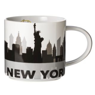 Room Essentials New York City Skyline Ceramic Coffee Mug Set of 2