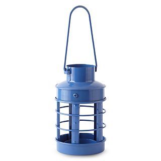 JCP Home Collection JCPenney Home Metal Tea Light Lantern, Blue