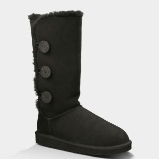 Bailey Button Triplet Womens Boots Black In Sizes 6, 8, 7, 9, 5, 10 For Wom