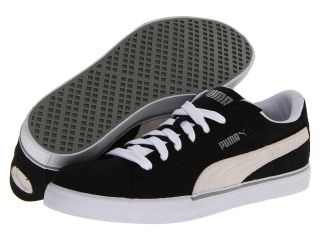 PUMA Puma S Lo Canvas Skate Shoes (Black)
