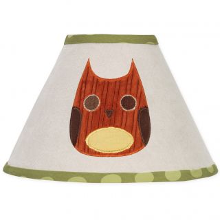 Sweet Jojo Designs Forest Friends Lamp Shade (Brown/greenMaterials: 100 percent cottonDimensions: 7 inches high x 10 inches bottom diameter x 4 inches top diameterThe digital images we display have the most accurate color possible. However, due to differe