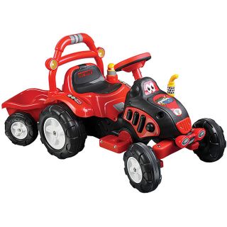 Lil Rider The King Tractor And Trailer Battery Operated Ride on