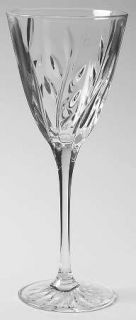 Cristal DArques Durand Cassandra Sherry Glass   Cut Plant Design On Bowl, Smoot