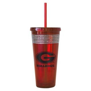 Boelter Brands NCAA 2 Pack Georgia Bulldogs Bling Double Walled Tumbler with