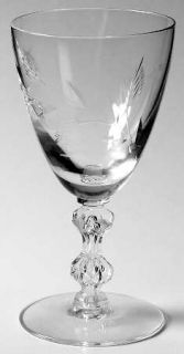Tiffin Franciscan Lenox Lyric Clear Tif #17601 (No Trim) Wine Glass   Stem #1760
