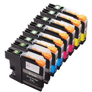 Sophia Global Compatible Ink Cartridge Replacement (pack Of 8) (Black, cyan, magenta, yellowPrint yield: Up to 1200 pages for each black and up to 600 pages for each colorModel: SGLC107B2LC105CMY2Pack of: Eight (8) (2 black, 2 cyan, 2 magenta, 2 yellow)We