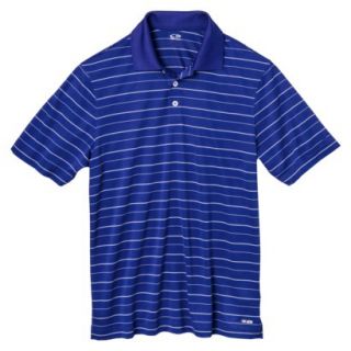 C9 By Champion Mens Striped Golf Polo   Athens Blue M