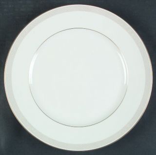 Heinrich   H&C Spinning Dinner Plate, Fine China Dinnerware   Gold Interlocking