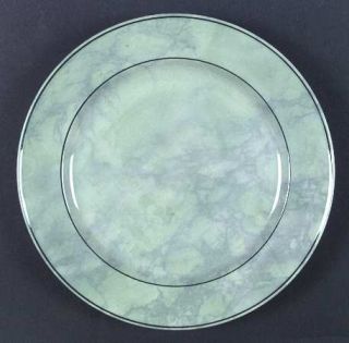 Studio Nova Neopolitan Jade Dinner Plate, Fine China Dinnerware   Green/Blue Mar
