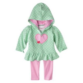 Just One YouMade by Carters Newborn Girls 3 Piece Cardigan Set   Pink 3 M