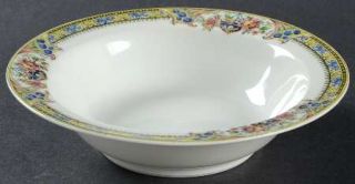 Haviland Linden Rim Cereal Bowl, Fine China Dinnerware   H&Co,Schleiger 508b,Mul