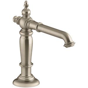 Kohler K 72760 BV Artifacts Bathroom Sink Spout With Column Design, Less Handle