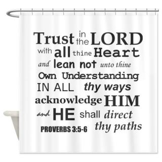  Proverbs 35 6 KJV Dark Gray Print Shower Curtain  Use code FREECART at Checkout