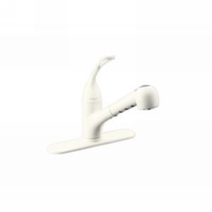 Kohler K 15160 L 96 Coralais Single Handle Kitchen Faucet with Pull Out Spray