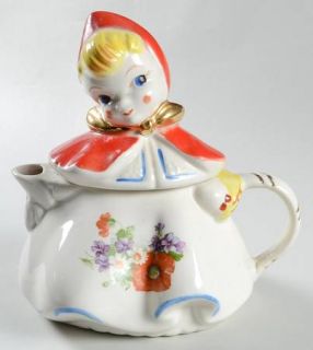 Hull Little Red Riding Hood Teapot & Lid, Fine China Dinnerware   Pottery, Flora
