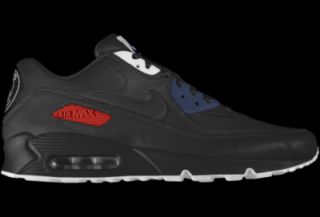 Nike Air Max 90 PSG iD Custom Kids Shoes (3.5y 6y)   Black