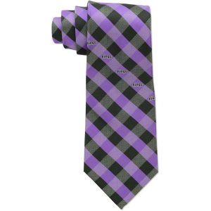 Sacramento Kings Eagles Wings Polyester Checked Tie