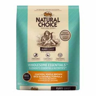 Nutro Natural Choice Chicken, Whole Brown Rice and Oatmeal Puppy Food, 15 lbs.
