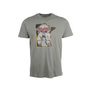 Minnesota Twins 47 Brand MLB Scrum Coop Logo T Shirt