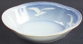 Bing & Grondahl Seagull 8 Oval Vegetable Bowl, Fine China Dinnerware   Blue Bac