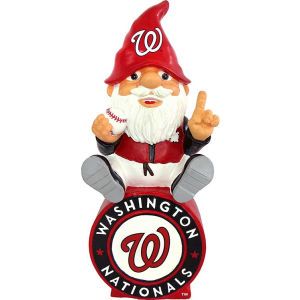 Washington Nationals Forever Collectibles Gnome Sitting on Logo