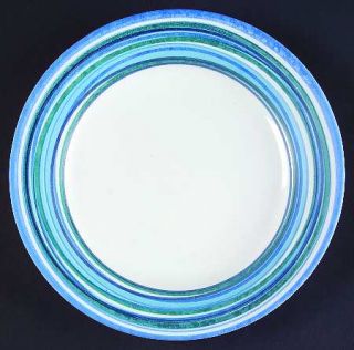 Corning Blue Swirls Luncheon Plate, Fine China Dinnerware   Corelle,Blue,Green&W