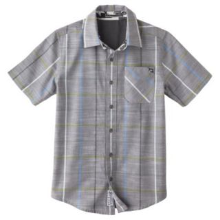 Shaun White Boys Button Down Shirt   Quartz Gray XL