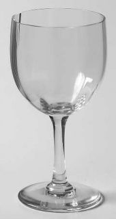 Baccarat Montaigne Optic Sherry Glass   Optic Bowl, Smooth Stem