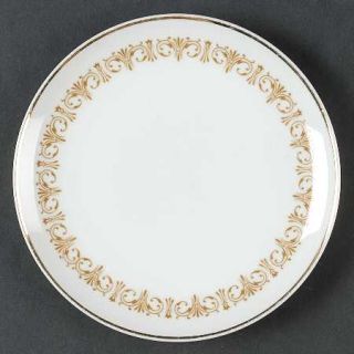 Sheffield Imperial Gold Bread & Butter Plate, Fine China Dinnerware   Mustard Sc